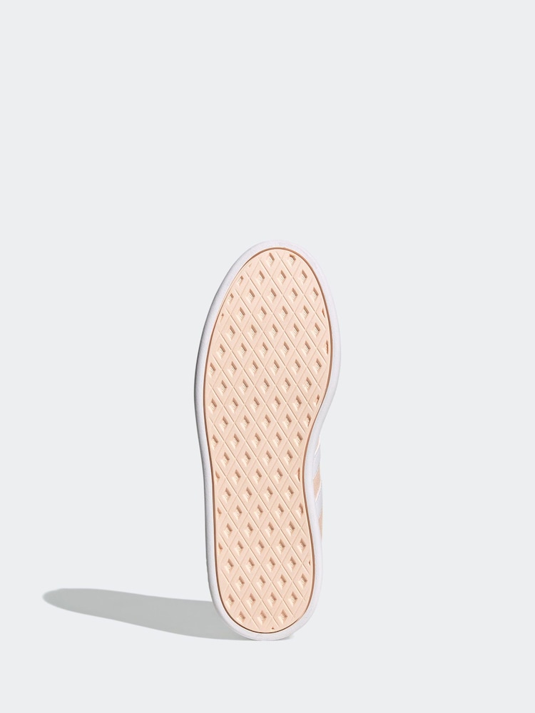 adidas Pink/White Breaknet Sleek Trainers - Image 7 of 9