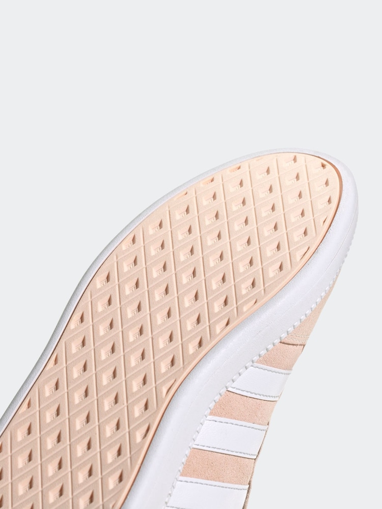 adidas Pink/White Breaknet Sleek Trainers - Image 9 of 9