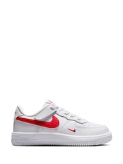 Nike Red/White Trainers - Image 1 of 8