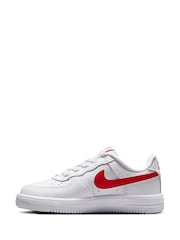 Nike Red/White Trainers - Image 2 of 8