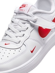 Nike Red/White Trainers - Image 7 of 8