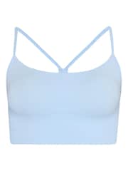 Sweaty Betty Light Blue Spirit Restored Seamless Yoga Bra - Image 6 of 6