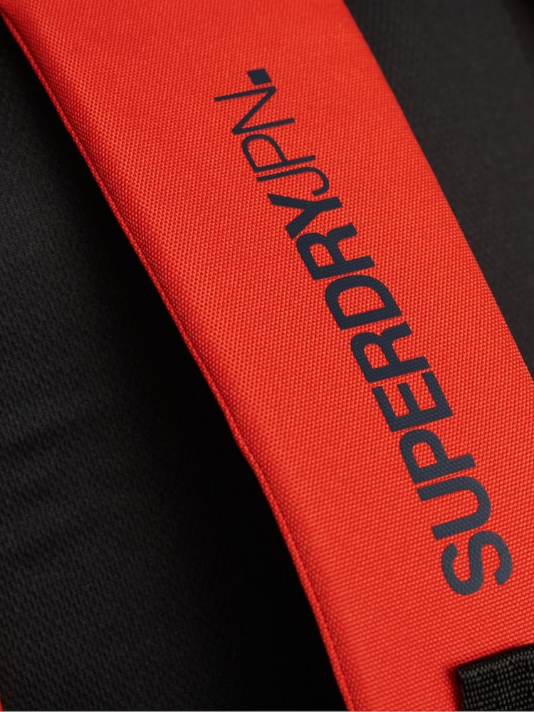 Superdry Red Wind Yachter Montana Backpack - Image 4 of 6