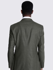 MOSS Green Tailored Fit Army Performance Jacket - Image 5 of 6