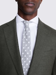 MOSS Green Tailored Fit Army Performance Jacket - Image 6 of 6