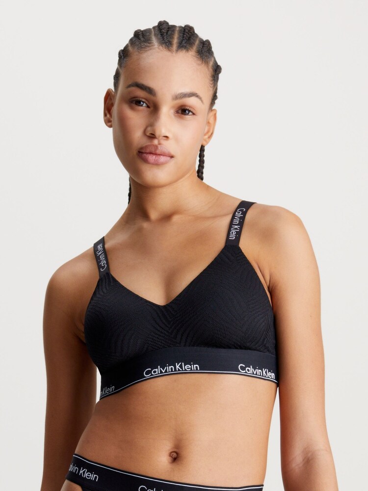 حمَّالة صدر بشعار على الحمَّالات من Calvin Klein - صورة 1 من 3