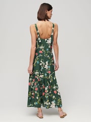 Superdry Gestuftes Maxikleid - Bild 2 von 3