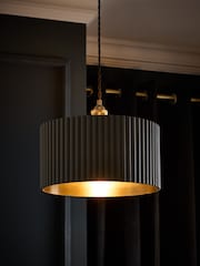 Grey Easy Fit Camford Pendant Light Shade - Image 1 of 6