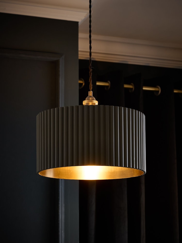 Grey Easy Fit Camford Pendant Light Shade - Image 1 of 6