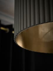 Grey Easy Fit Camford Pendant Light Shade - Image 5 of 6