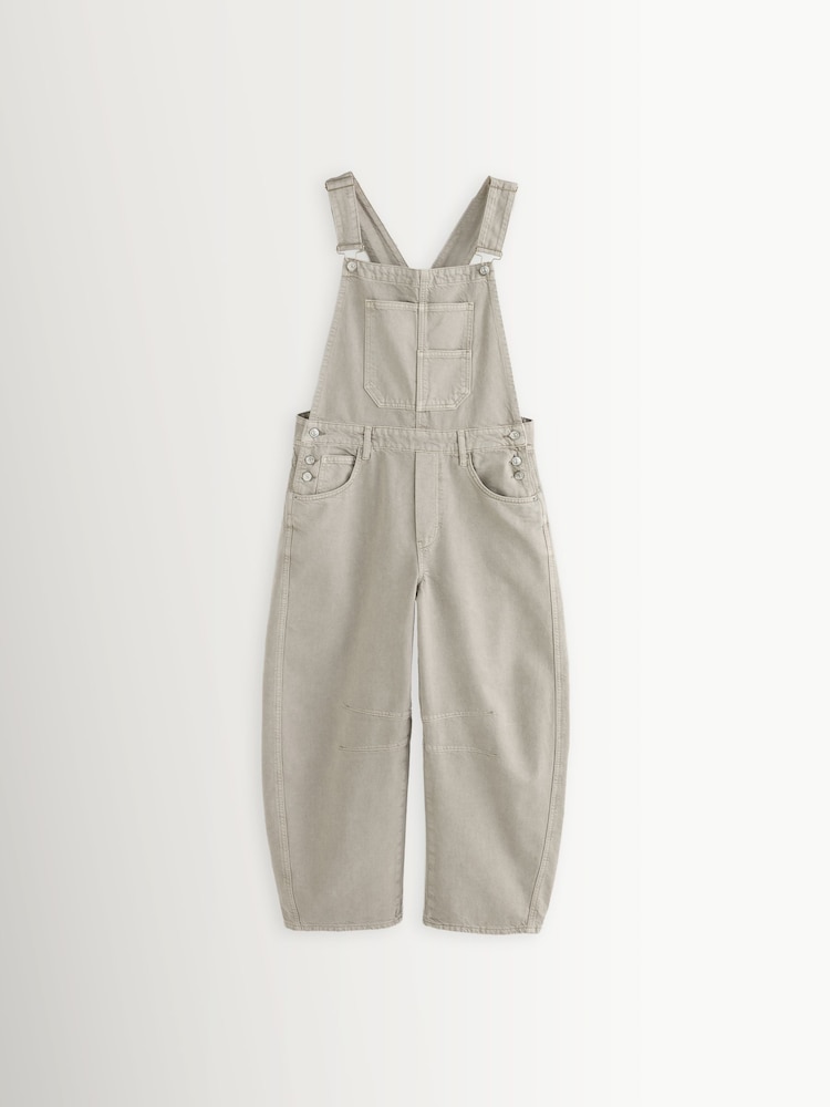 Free People Good Luck Denim Dungarees - 圖片 1/1