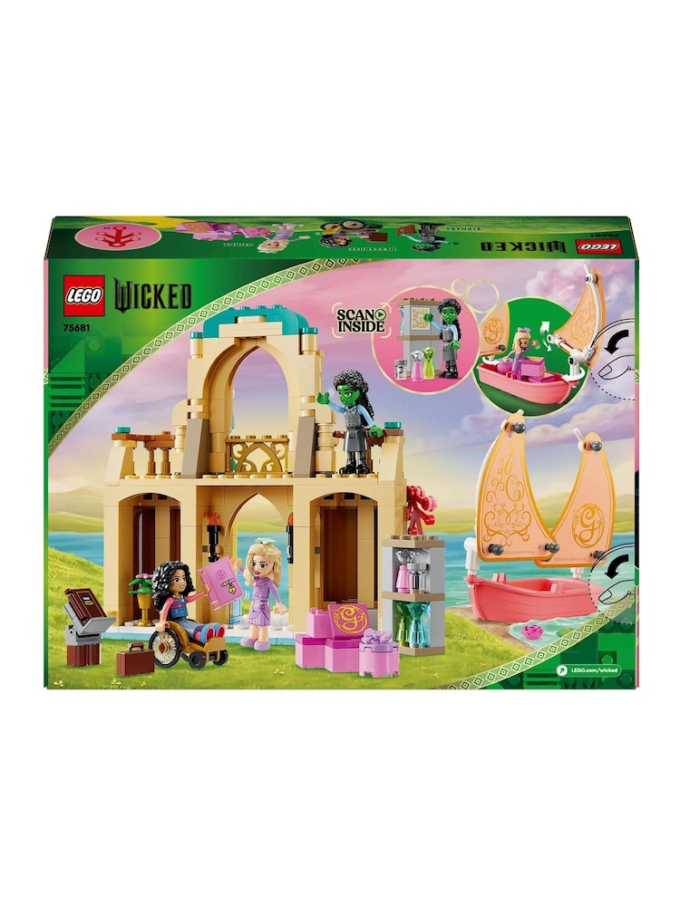 Lego Wicked Glinda Elphaba And Nessarose at Shiz University Building Toy - Image 9 of 9