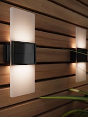 SolarCentre White Gemini Outdoor Wall Light - Image 1 of 2