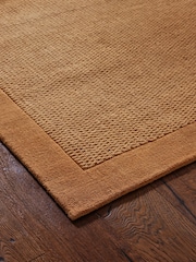 Caramel Natural Border Rug - Image 4 of 5