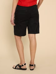 White Stuff Black Cargo Everleigh Shorts - Image 2 of 7