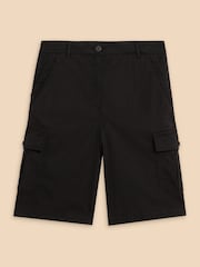White Stuff Black Cargo Everleigh Shorts - Image 5 of 7