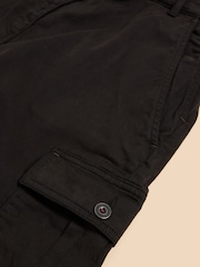 White Stuff Black Cargo Everleigh Shorts - Image 7 of 7