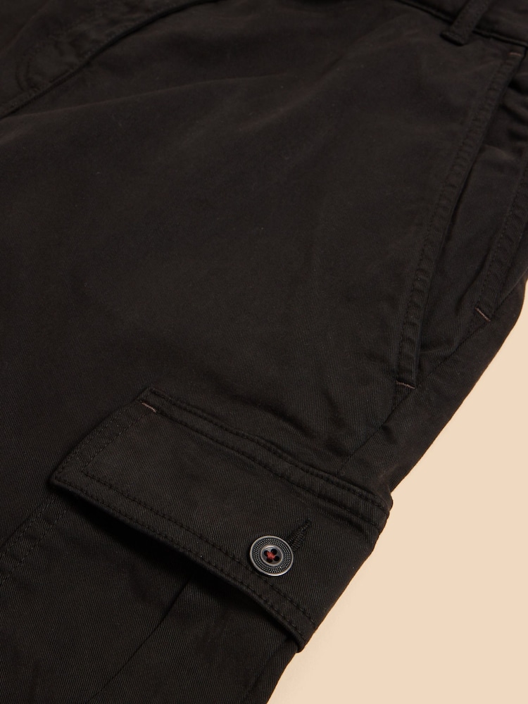 White Stuff Black Cargo Everleigh Shorts - Image 7 of 7 White Stuff Black Cargo Everleigh Shorts - Image 7 of 7