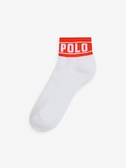 Polo Ralph Lauren dečki črtast; progast 100% Bombaž nogavice 6 Pak - Slika 7 iz 7