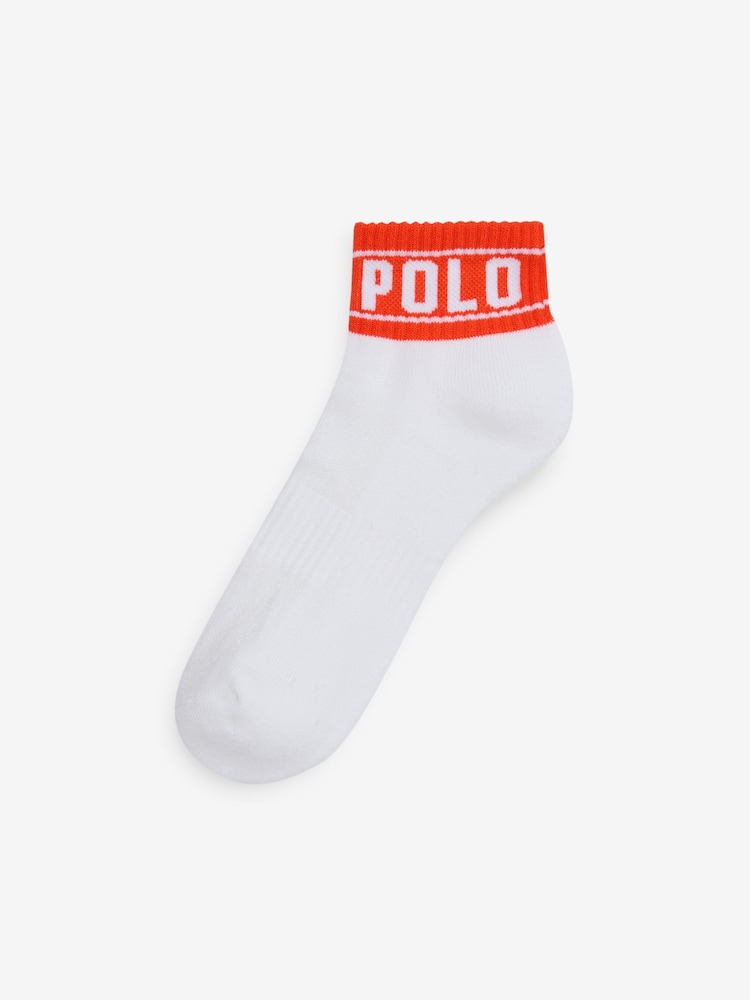 Polo Ralph Lauren dečki črtast; progast 100% Bombaž nogavice 6 Pak - Slika 7 iz 7