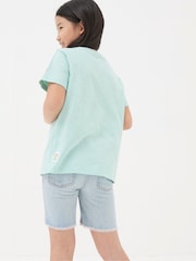 FatFace Green Shark Species T-Shirt - Image 2 of 4