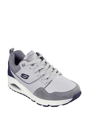 Skechers Grey Uno Retro One Trainers - Image 4 of 6