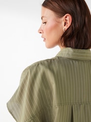 American Vintage Green Okyrow Shirt - Image 4 of 5