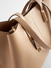 Camel Open Tote Bag - Image 8 of 10