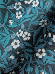 Charles Tyrwhitt Green Classic Fit Liberty Fabric Floral Print 100% Cotton Shirt - Image 7 of 7