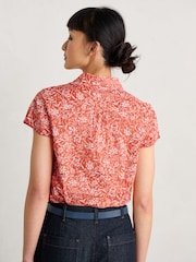 Seasalt Cornwall Orange Rushmaker Shirt - Image 3 of 5