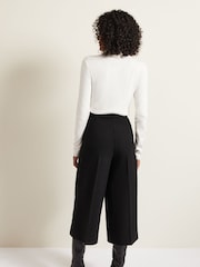 Phase Eight Black Bouclé Ripley Culottes - Image 2 of 6