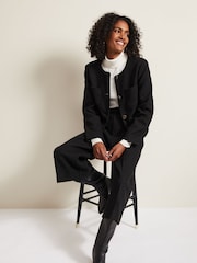 Phase Eight Black Bouclé Ripley Culottes - Image 5 of 6