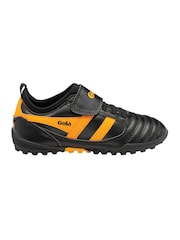 Gola Black Kids Ceptor Turf Microfibre Quick Fasten Football Boots - Image 1 of 5