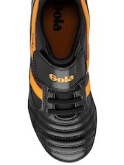 Gola Black Kids Ceptor Turf Microfibre Quick Fasten Football Boots - Image 4 of 5