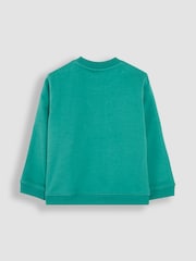 JoJo Maman Bébé Green Appliqué Sweatshirt - Image 2 of 3