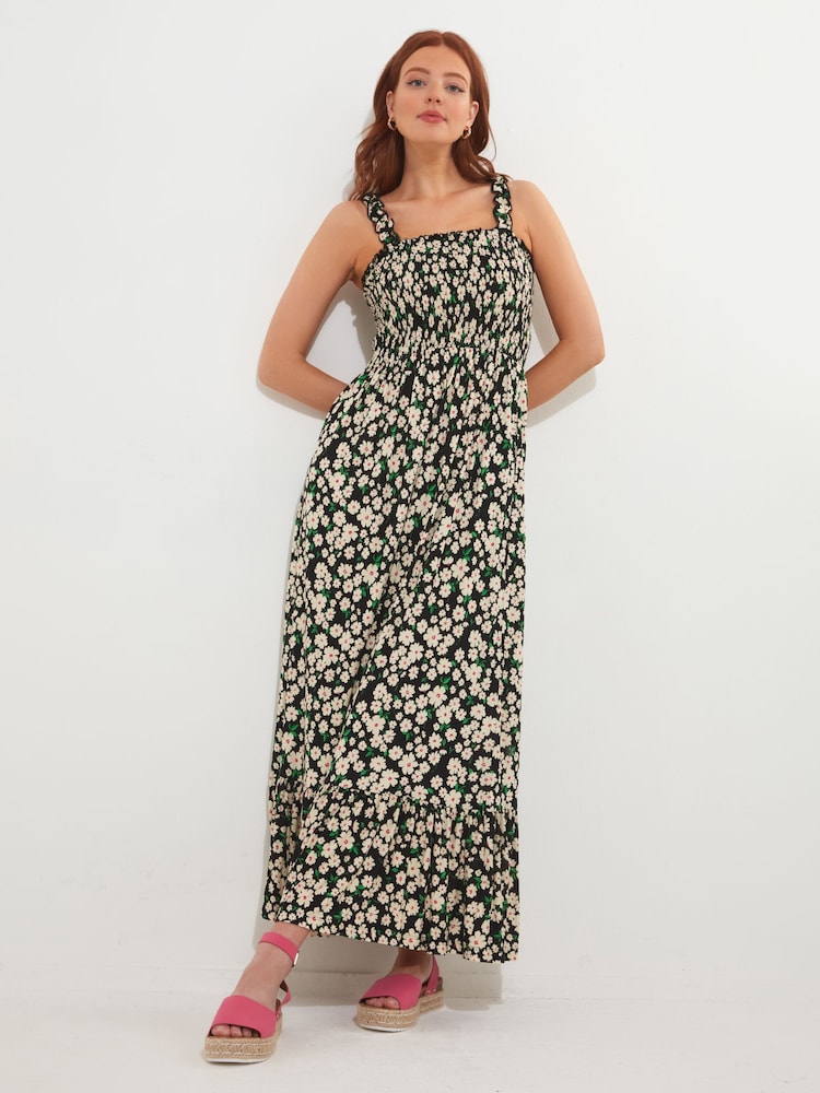 Joe Browns Cream Petite Abstract Butterfly Wide Leg Dresses - Image 2 of 4