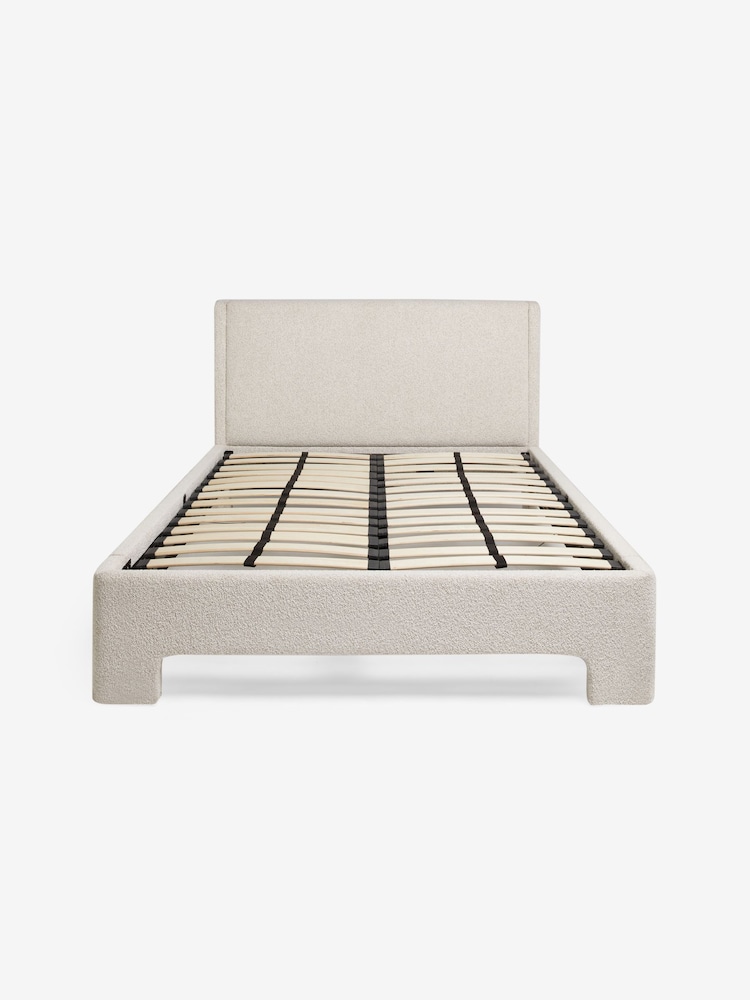 MADE.COM Pax Boucle Off White Bed Leonora - Image 5 of 5