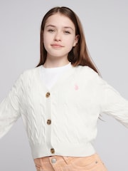 U.S. Polo Assn. Natural Marshmallow Cardigan - Image 2 of 6