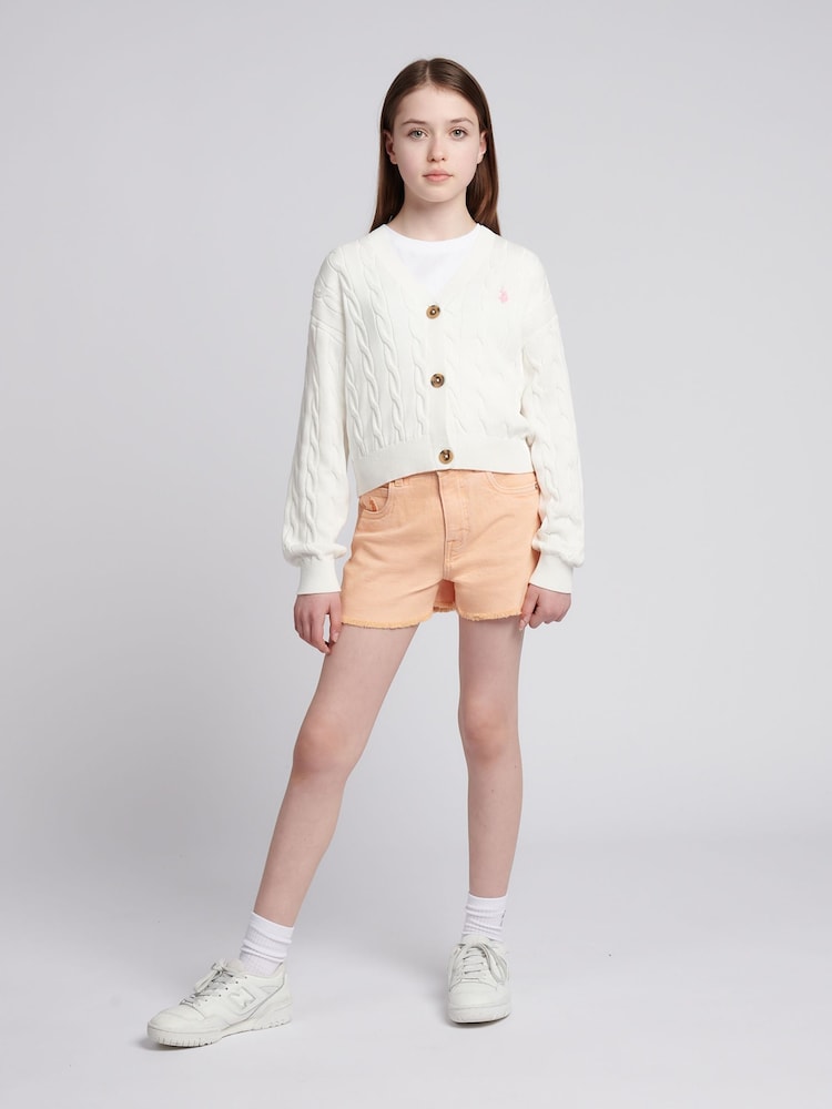 U.S. Polo Assn. Marshmallow Cardigan - Image 3 of 6