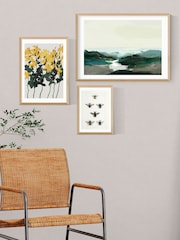 East End Prints Oak Countryside Walk Wall Set - Image 1 of 1