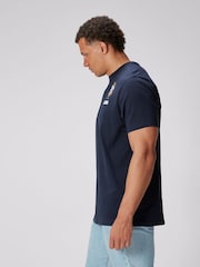 Canterbury Blue British & Irish Lions Rugby Cotton Jersey T-Shirt - Image 2 of 9