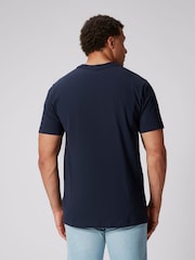 Canterbury Blue British & Irish Lions Rugby Cotton Jersey T-Shirt - Image 3 of 9