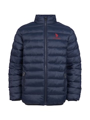 U.S. Polo Assn. Blue Lightweight Boys Bound Quilted Jacket - Image 6 of 8