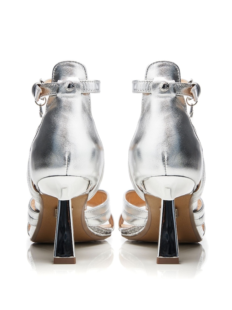 Zilver - Moda in Pelle LIVELIA ELEGANT SQUARE TOE SANDAL - Image 3 of 4