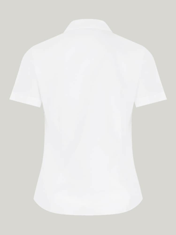 Trutex White Revere Collar ozek kroj kratek rokav; s kratkimi rokavi 2 Pack School Shirts - Slika 7 iz 7 Trutex White Revere Collar ozek kroj kratek rokav; s kratkimi rokavi 2 Pack School Shirts - Slika 7 iz 7
