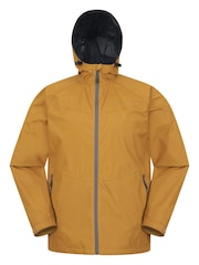 Mountain Warehouse Yellow Mens Radius Water Resistant Softshell Jacket - Image 1 of 5