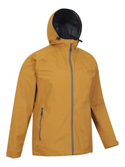 Mountain Warehouse Yellow Mens Radius Water Resistant Softshell Jacket - Image 2 of 5
