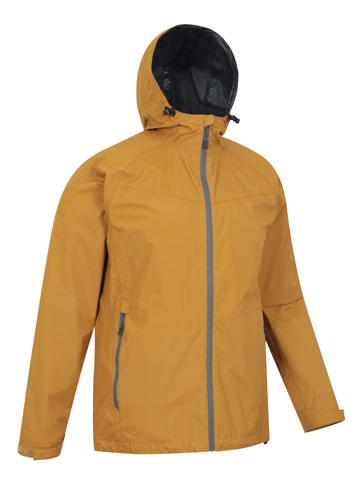 Mountain Warehouse Yellow Mens Radius Water Resistant Softshell Jacket - Image 2 of 5
