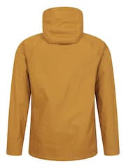Mountain Warehouse Yellow Mens Radius Water Resistant Softshell Jacket - Image 3 of 5