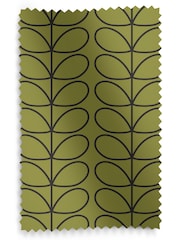 Orla Kiely Olive Green Linear Stem Made to Measure Roller Blinds - Image 6 of 6